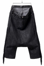 画像をギャラリービューアに読み込む, MASSIMO SABBADIN Re;BUILD "Levi's" DYEING LOWCLOTCH PANTS (black)