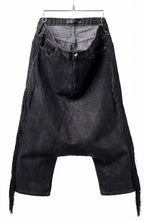 画像をギャラリービューアに読み込む, MASSIMO SABBADIN Re;BUILD "Levi's" DYEING LOWCLOTCH PANTS (black)
