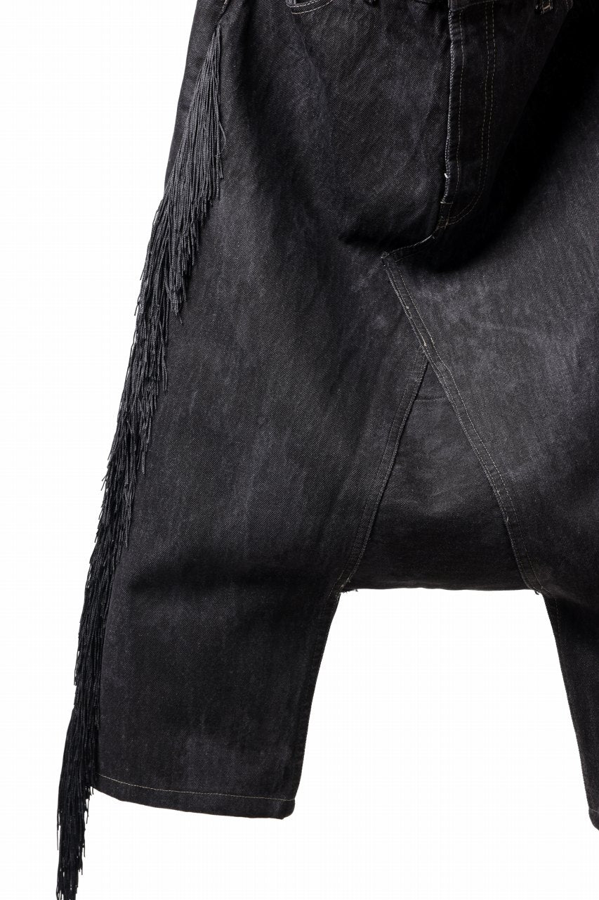 画像をギャラリービューアに読み込む, MASSIMO SABBADIN Re;BUILD "Levi's" DYEING LOWCLOTCH PANTS (black)