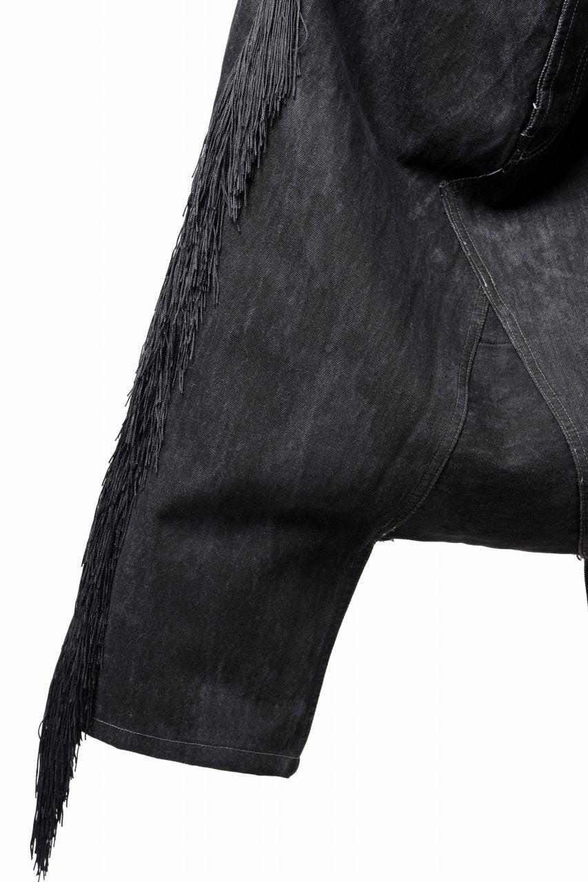 画像をギャラリービューアに読み込む, MASSIMO SABBADIN Re;BUILD "Levi's" DYEING LOWCLOTCH PANTS (black)