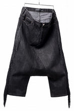 画像をギャラリービューアに読み込む, MASSIMO SABBADIN Re;BUILD "Levi's" DYEING LOWCLOTCH PANTS (black)