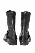 画像をギャラリービューアに読み込む, m.a+ goodyear tall buckle back zipper boots / S1C3Z/VAM (BLACK)