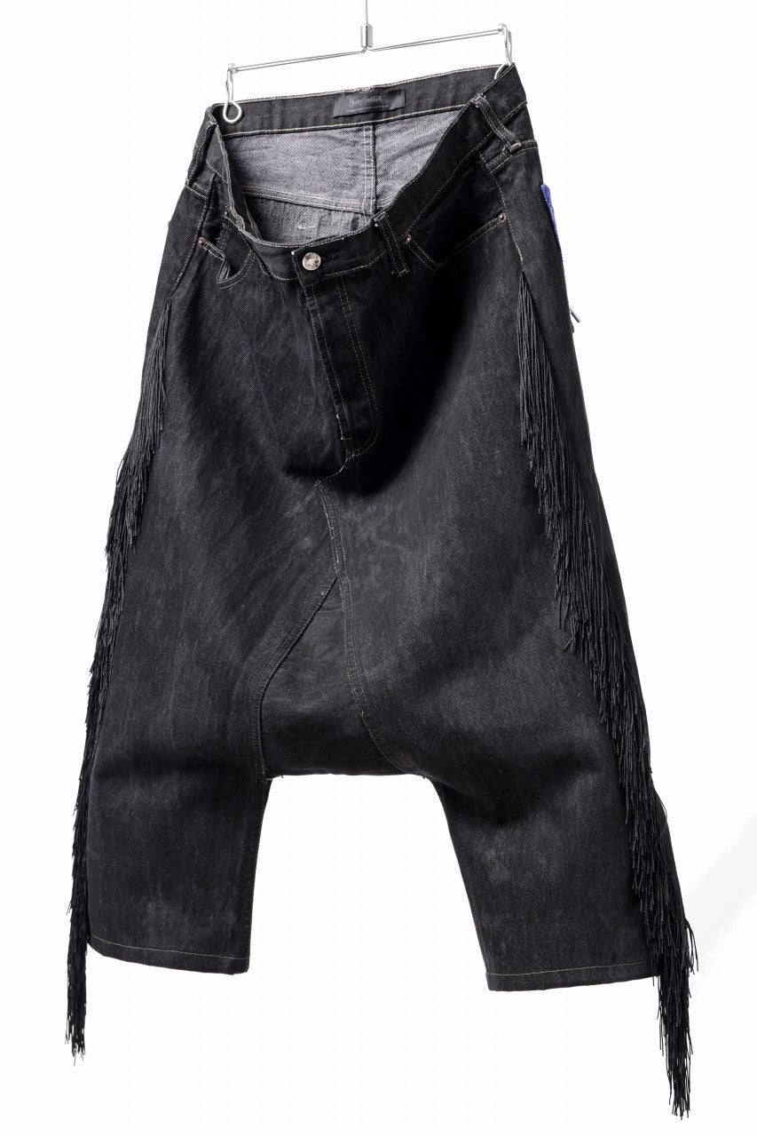 画像をギャラリービューアに読み込む, MASSIMO SABBADIN Re;BUILD "Levi's" DYEING LOWCLOTCH PANTS (black)