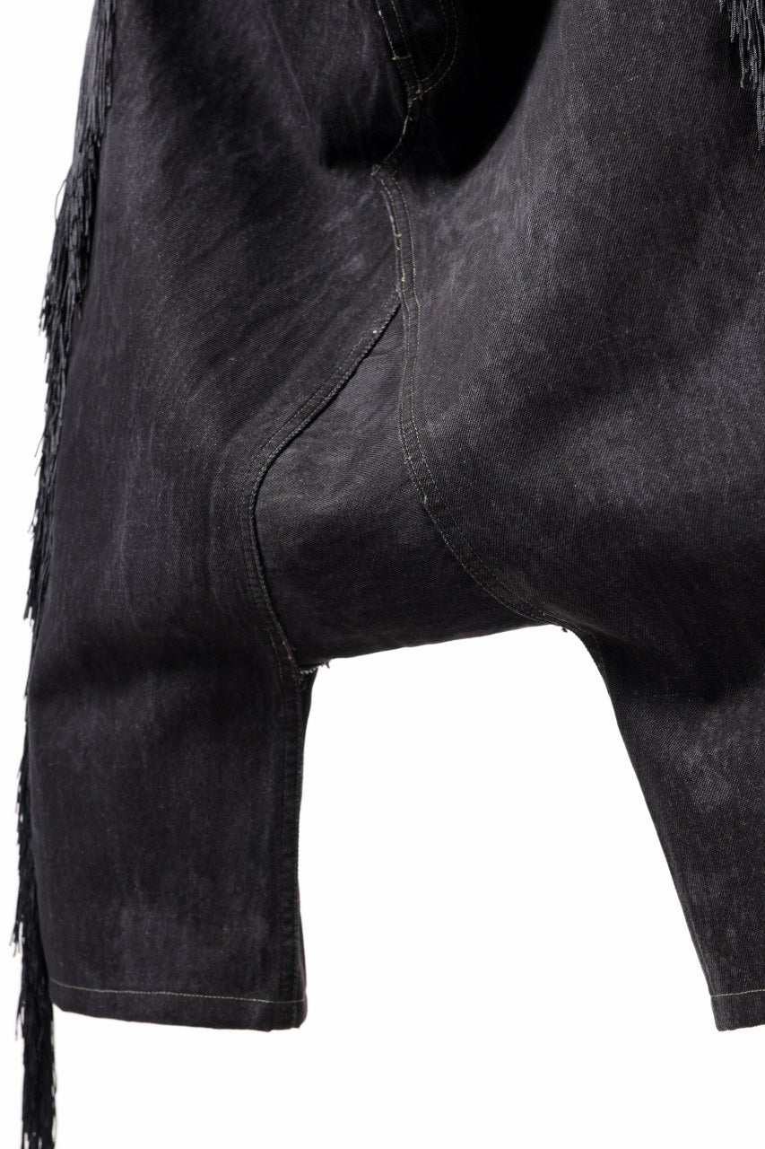 画像をギャラリービューアに読み込む, MASSIMO SABBADIN Re;BUILD "Levi's" DYEING LOWCLOTCH PANTS (black)