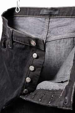 画像をギャラリービューアに読み込む, MASSIMO SABBADIN Re;BUILD "Levi's" DYEING LOWCLOTCH PANTS (black)