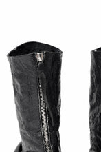 画像をギャラリービューアに読み込む, m.a+ goodyear tall buckle back zipper boots / S1C3Z/VAM (BLACK)