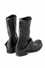 画像をギャラリービューアに読み込む, m.a+ goodyear tall buckle back zipper boots / S1C3Z/VAM (BLACK)