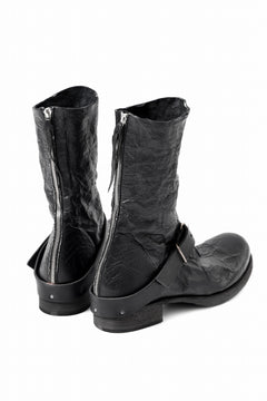 画像をギャラリービューアに読み込む, m.a+ goodyear tall buckle back zipper boots / S1C3Z/VAM (BLACK)