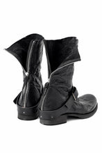 画像をギャラリービューアに読み込む, m.a+ goodyear tall buckle back zipper boots / S1C3Z/VAM (BLACK)