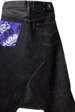 画像をギャラリービューアに読み込む, MASSIMO SABBADIN Re;BUILD "Levi's" DYEING LOWCLOTCH PANTS (black)