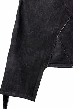 画像をギャラリービューアに読み込む, MASSIMO SABBADIN Re;BUILD "Levi's" DYEING LOWCLOTCH PANTS (black)