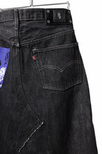 画像をギャラリービューアに読み込む, MASSIMO SABBADIN Re;BUILD "Levi's" DYEING LOWCLOTCH PANTS (black)