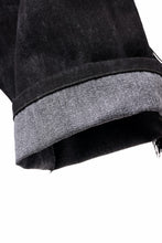 画像をギャラリービューアに読み込む, MASSIMO SABBADIN Re;BUILD "Levi's" DYEING LOWCLOTCH PANTS (black)