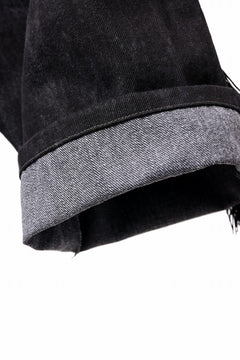 画像をギャラリービューアに読み込む, MASSIMO SABBADIN Re;BUILD "Levi's" DYEING LOWCLOTCH PANTS (black)