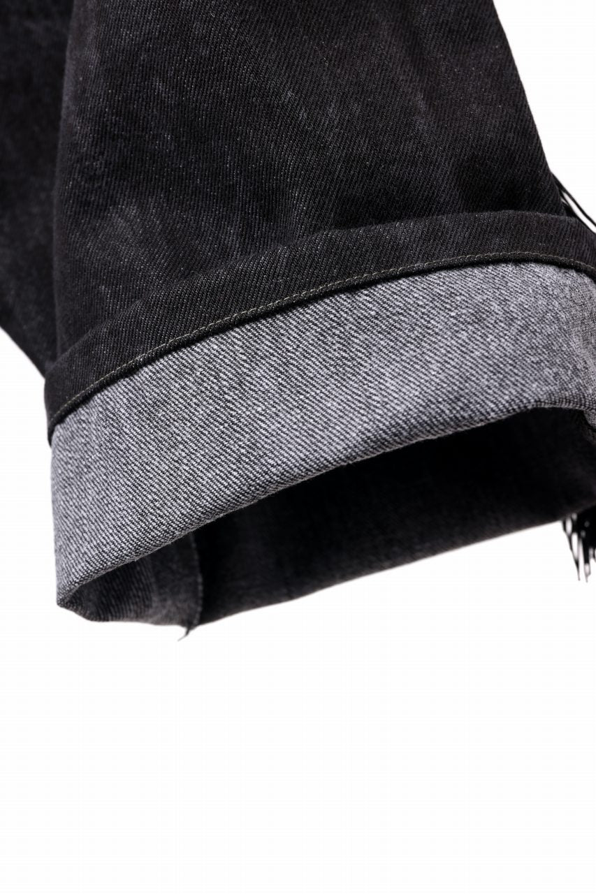 画像をギャラリービューアに読み込む, MASSIMO SABBADIN Re;BUILD "Levi's" DYEING LOWCLOTCH PANTS (black)