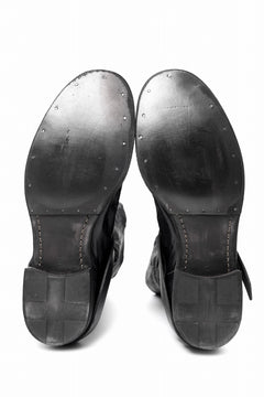 画像をギャラリービューアに読み込む, m.a+ goodyear tall buckle back zipper boots / S1C3Z/VAM (BLACK)