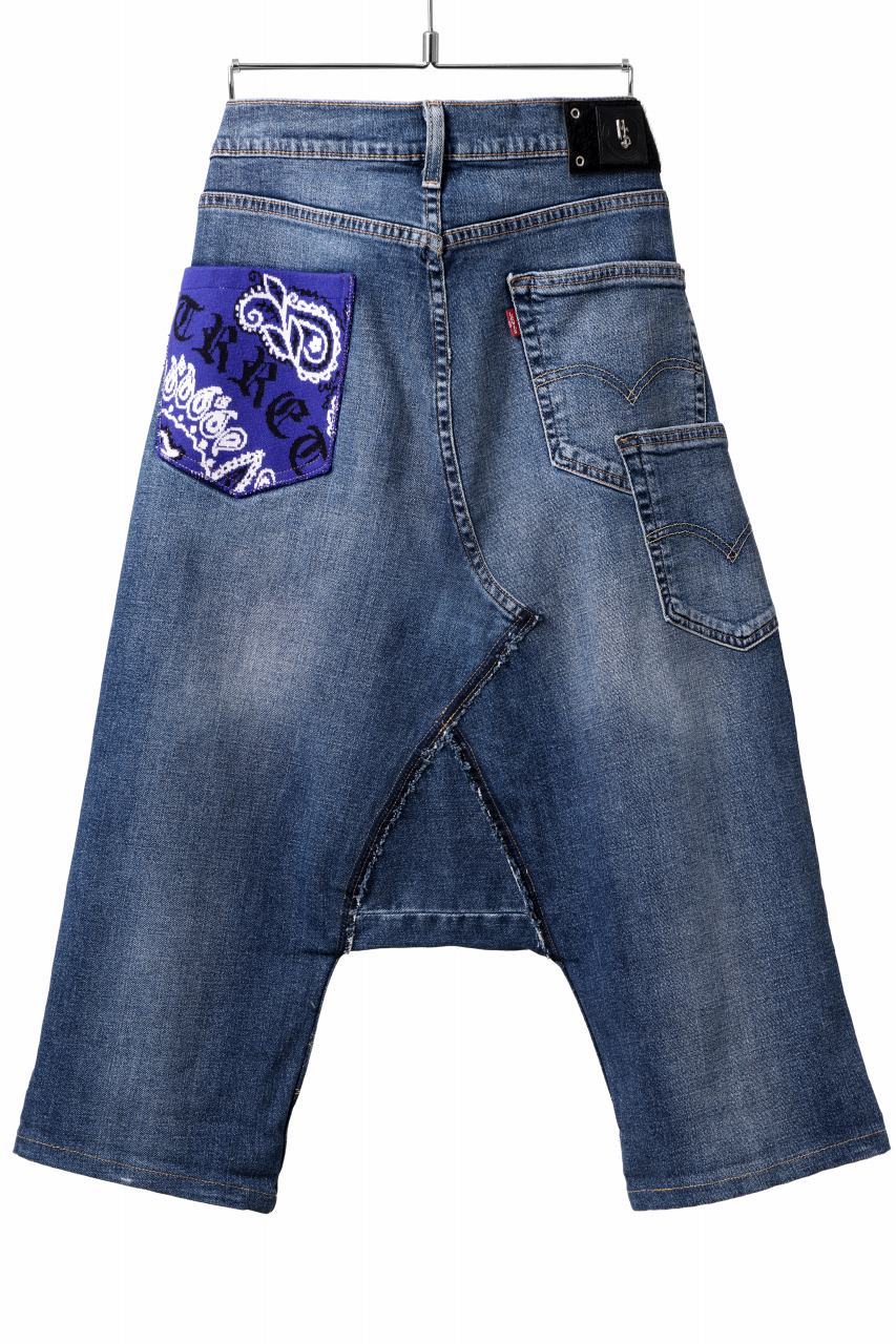 画像をギャラリービューアに読み込む, MASSIMO SABBADIN Re;BUILD "Levi's" LOWCLOTCH PANTS (blue)