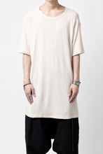 画像をギャラリービューアに読み込む, A.F ARTEFACT SWITCHING PATERN T-SHIRT / L.JERSEY (IVORY)