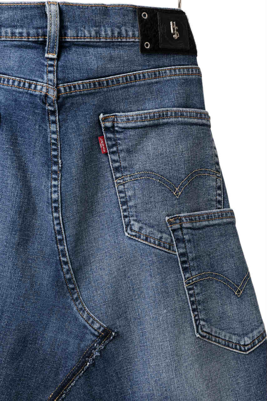 画像をギャラリービューアに読み込む, MASSIMO SABBADIN Re;BUILD "Levi's" LOWCLOTCH PANTS (blue)