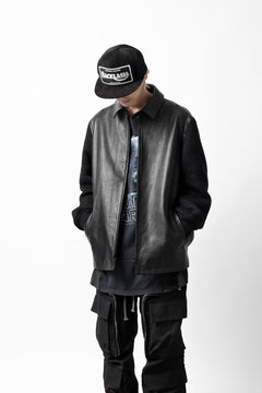 Load image into Gallery viewer, ISAMU KATAYAMA BACKLASH KANGAROO SUEDE MESH CAP (BLACK)