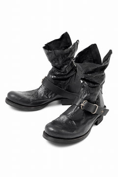 画像をギャラリービューアに読み込む, m.a+ goodyear tall buckle back zipper boots / S1C3Z/VAM (BLACK)
