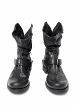 画像をギャラリービューアに読み込む, m.a+ goodyear tall buckle back zipper boots / S1C3Z/VAM (BLACK)