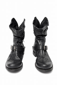 画像をギャラリービューアに読み込む, m.a+ goodyear tall buckle back zipper boots / S1C3Z/VAM (BLACK)