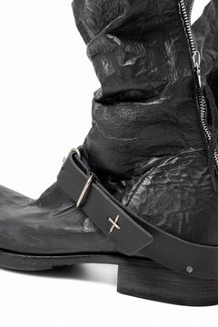 画像をギャラリービューアに読み込む, m.a+ goodyear tall buckle back zipper boots / S1C3Z/VAM (BLACK)