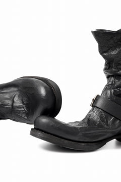 画像をギャラリービューアに読み込む, m.a+ goodyear tall buckle back zipper boots / S1C3Z/VAM (BLACK)