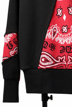 画像をギャラリービューアに読み込む, MASSIMO SABBADIN TOPS wt. CRAZY-PANEL BANDANA APP. (bk red)