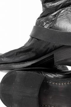 画像をギャラリービューアに読み込む, m.a+ goodyear tall buckle back zipper boots / S1C3Z/VAM (BLACK)