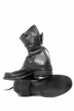 画像をギャラリービューアに読み込む, m.a+ goodyear tall buckle back zipper boots / S1C3Z/VAM (BLACK)