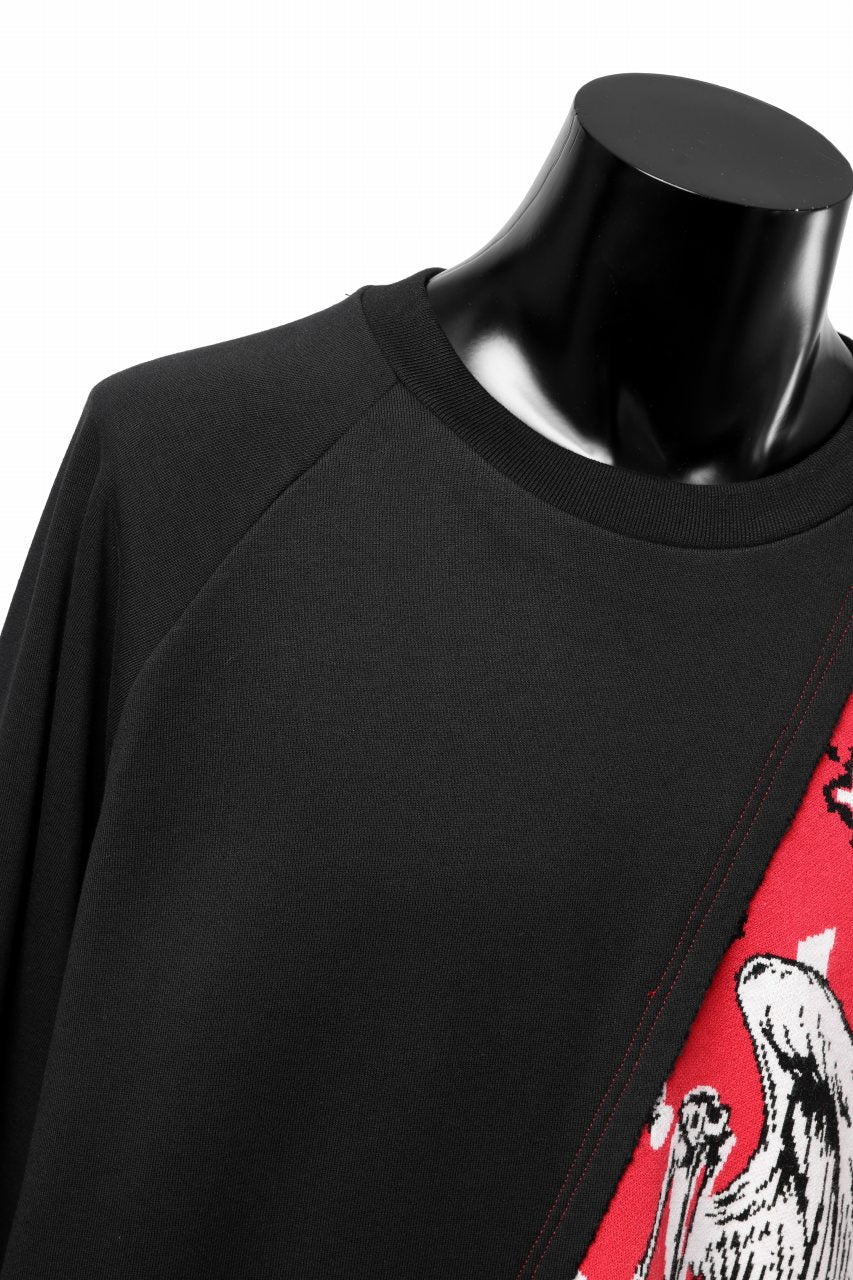 画像をギャラリービューアに読み込む, MASSIMO SABBADIN TOPS wt. CRAZY-PANEL BANDANA APP. (bk red)