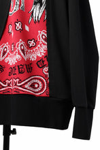 画像をギャラリービューアに読み込む, MASSIMO SABBADIN TOPS wt. CRAZY-PANEL BANDANA APP. (bk red)