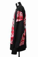 画像をギャラリービューアに読み込む, MASSIMO SABBADIN TOPS wt. CRAZY-PANEL BANDANA APP. (bk red)