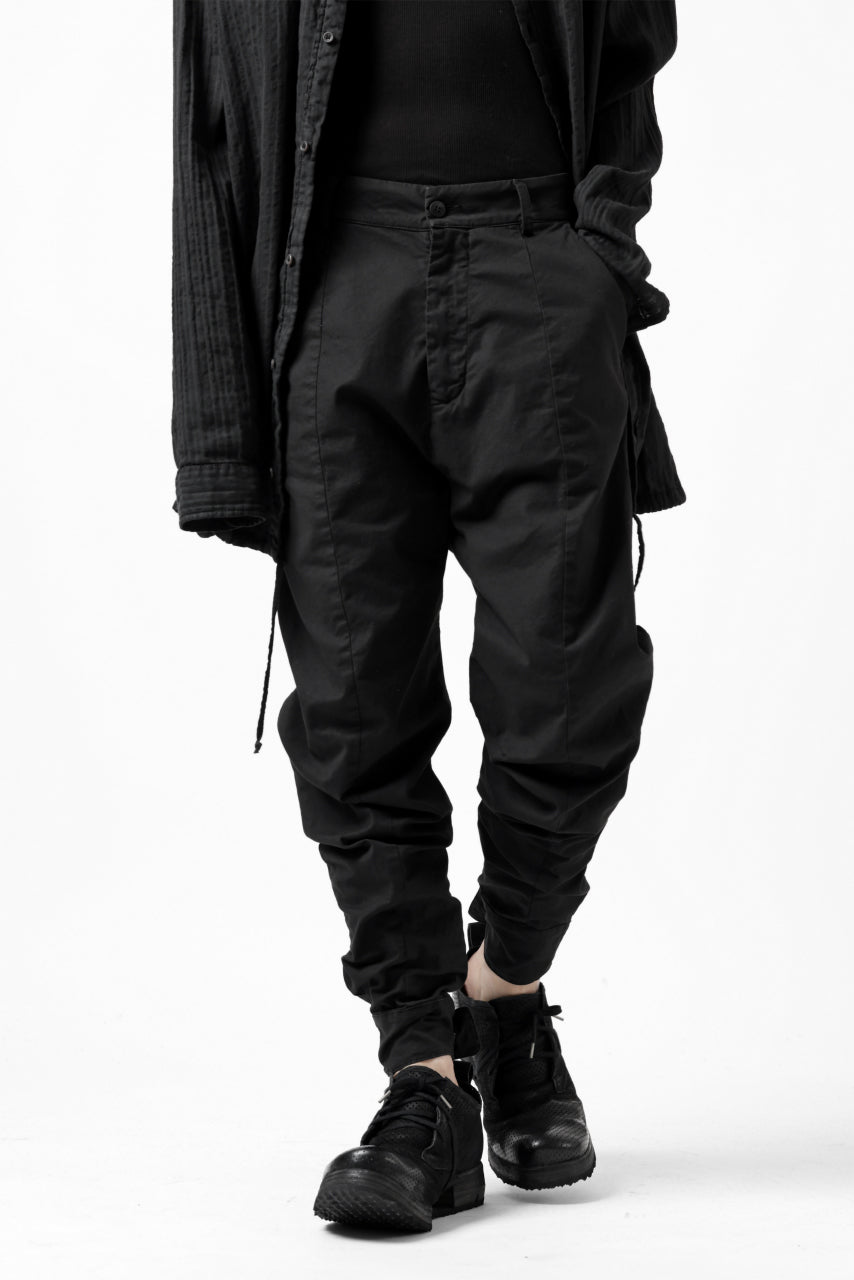 画像をギャラリービューアに読み込む, daub DYEING CLOSURE PANTS / STRETCH L.C (BLACK)