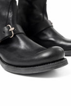 画像をギャラリービューアに読み込む, m.a+ goodyear tall buckle back zipper boots / S1C3Z/CU1,5 (BLACK)