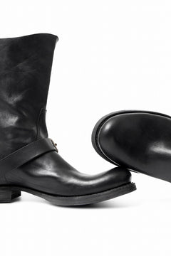 画像をギャラリービューアに読み込む, m.a+ goodyear tall buckle back zipper boots / S1C3Z/CU1,5 (BLACK)
