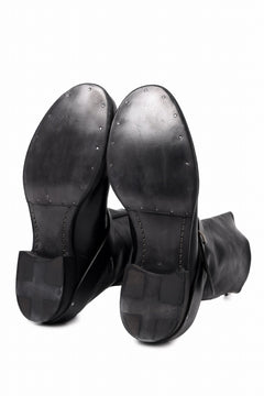 画像をギャラリービューアに読み込む, m.a+ goodyear tall buckle back zipper boots / S1C3Z/CU1,5 (BLACK)