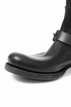 画像をギャラリービューアに読み込む, m.a+ goodyear tall buckle back zipper boots / S1C3Z/CU1,5 (BLACK)