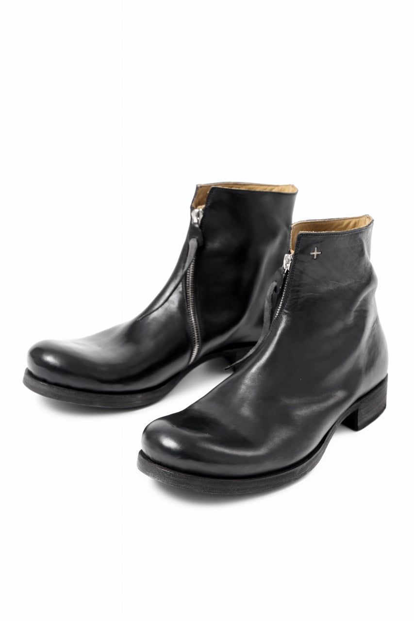 画像をギャラリービューアに読み込む, m.a+ side zipped short boot / S1G2Z/CU1,5 (BLACK)