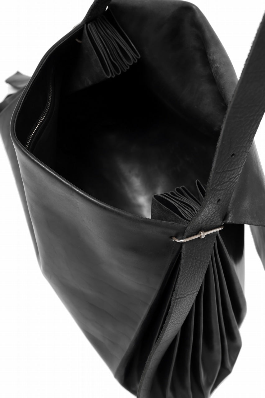 画像をギャラリービューアに読み込む, m.a+ medium expandable accordion bag / B7261/CUP0,7 (BLACK)