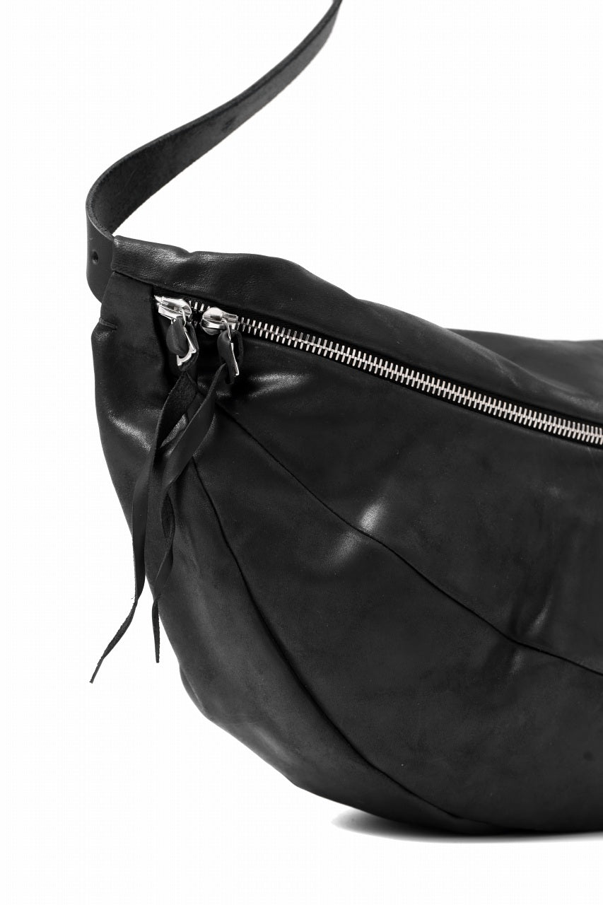 画像をギャラリービューアに読み込む, m.a+ large slice belt bag / BY302/CUP0,7 (BLACK)