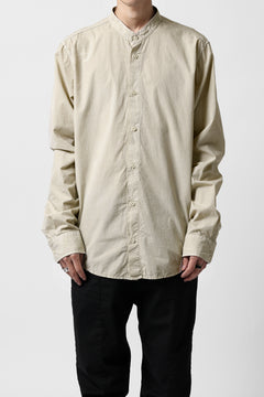 画像をギャラリービューアに読み込む, daub DYEING MINIMAL LS SHIRT / C.POPLIN (SAND)