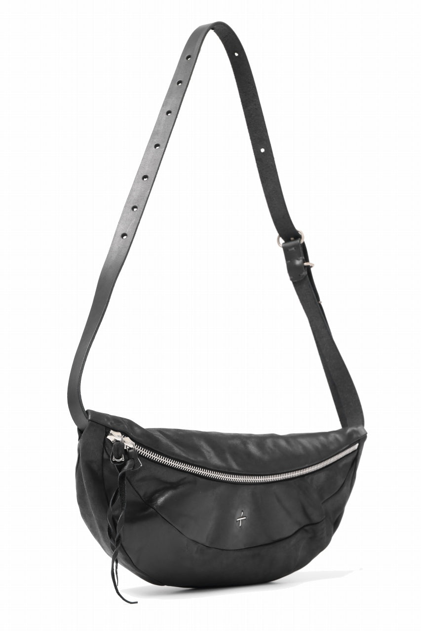 画像をギャラリービューアに読み込む, m.a+ medium slice belt bag / BY202/CUP0,7 (BLACK)
