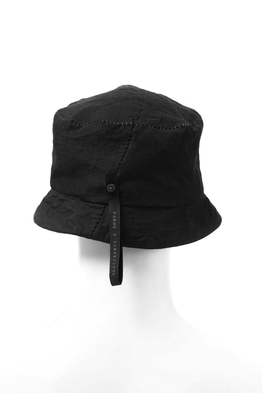 画像をギャラリービューアに読み込む, forme d'expression Derby Hat (Black)