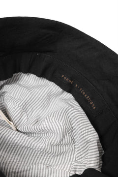 画像をギャラリービューアに読み込む, forme d'expression Derby Hat (Black)