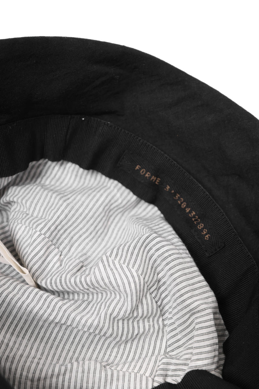 画像をギャラリービューアに読み込む, forme d'expression Derby Hat (Black)