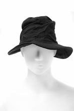 画像をギャラリービューアに読み込む, forme d'expression Skewed Fedora Hat (Black)