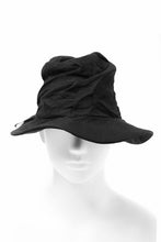 画像をギャラリービューアに読み込む, forme d'expression Skewed Fedora Hat (Black)